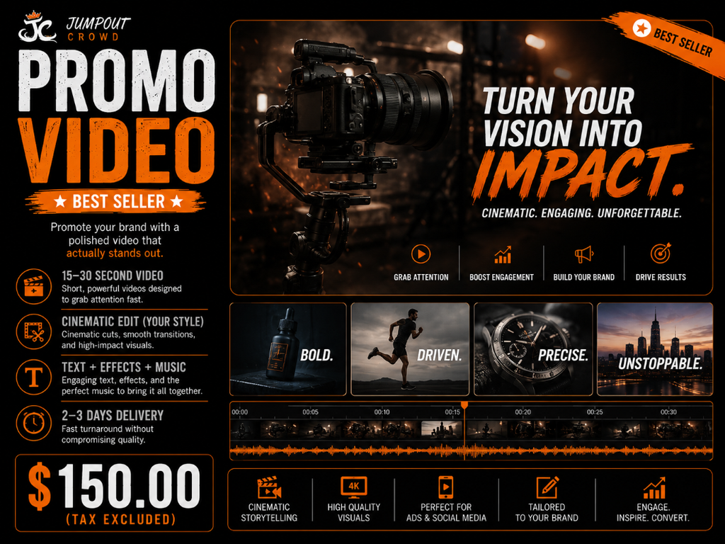 Promo Video (BEST SELLER)