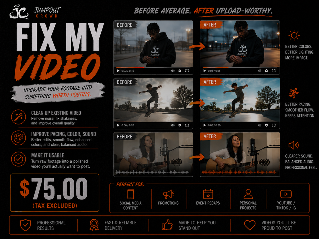 “Fix My Video”