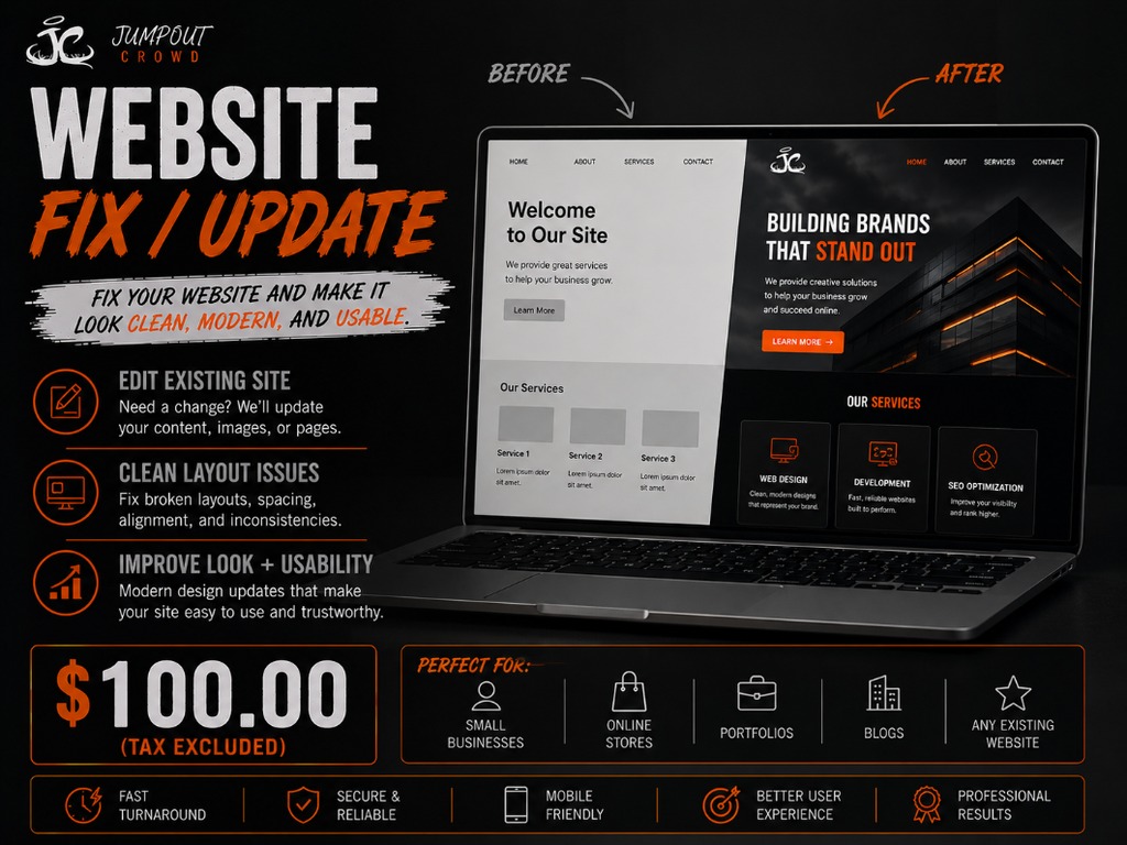 Website Fix / Update