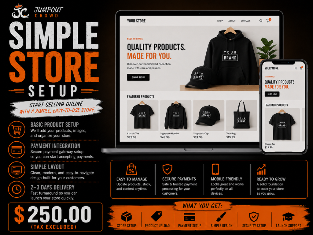 Simple Store Setup