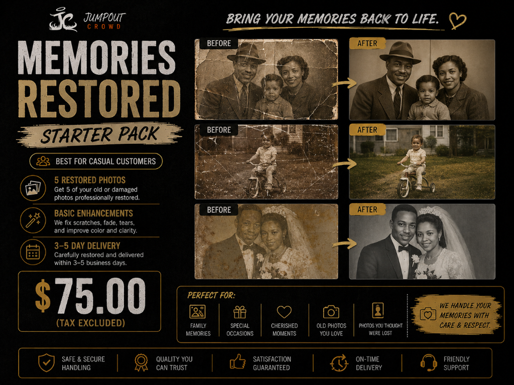 Memories Restored Starter Pack