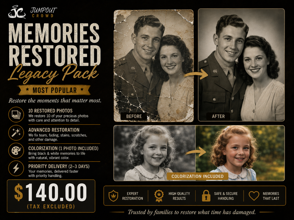 Memories Restored Legacy Pack (Most Popular)